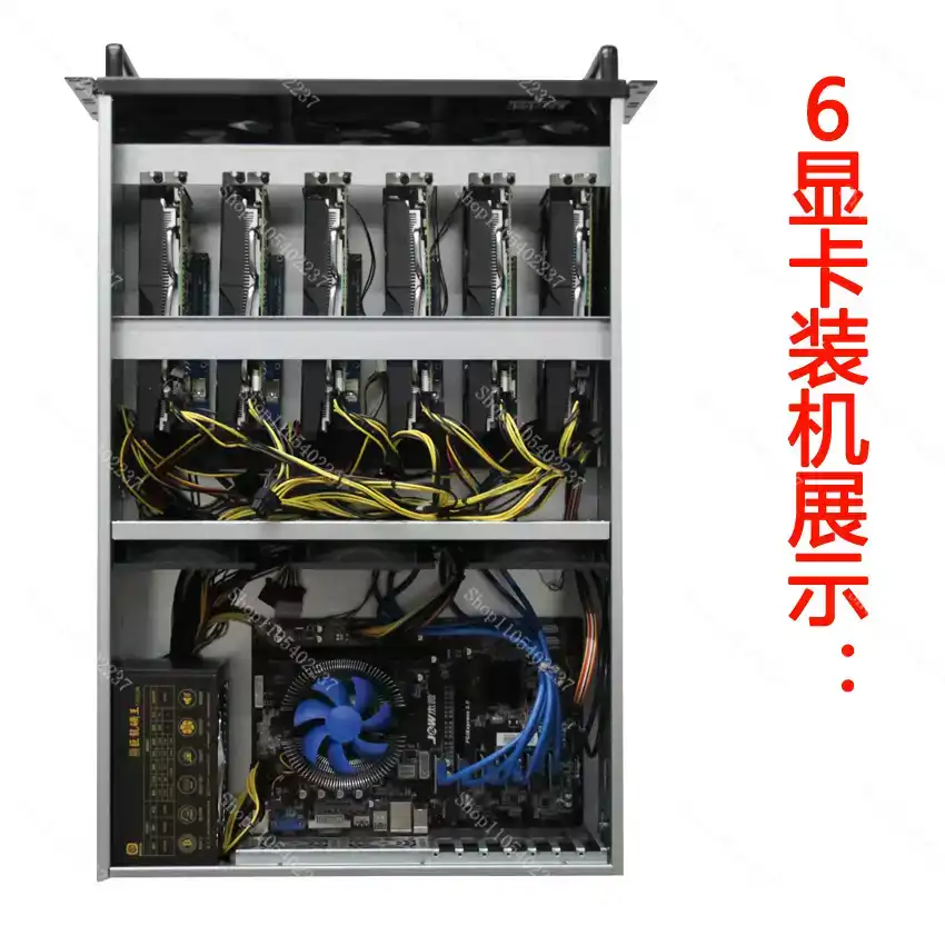 4U Multi GPU Chassis 6 8 Graph - đánh giá và giá Server Gpu Chassis 4U