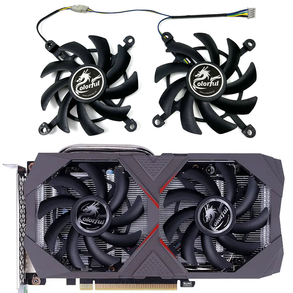 Mới 1 Bộ 85MM 4PIN GPU Quạt Ch - đánh giá và giá Rtx 4080 Super 16Gb