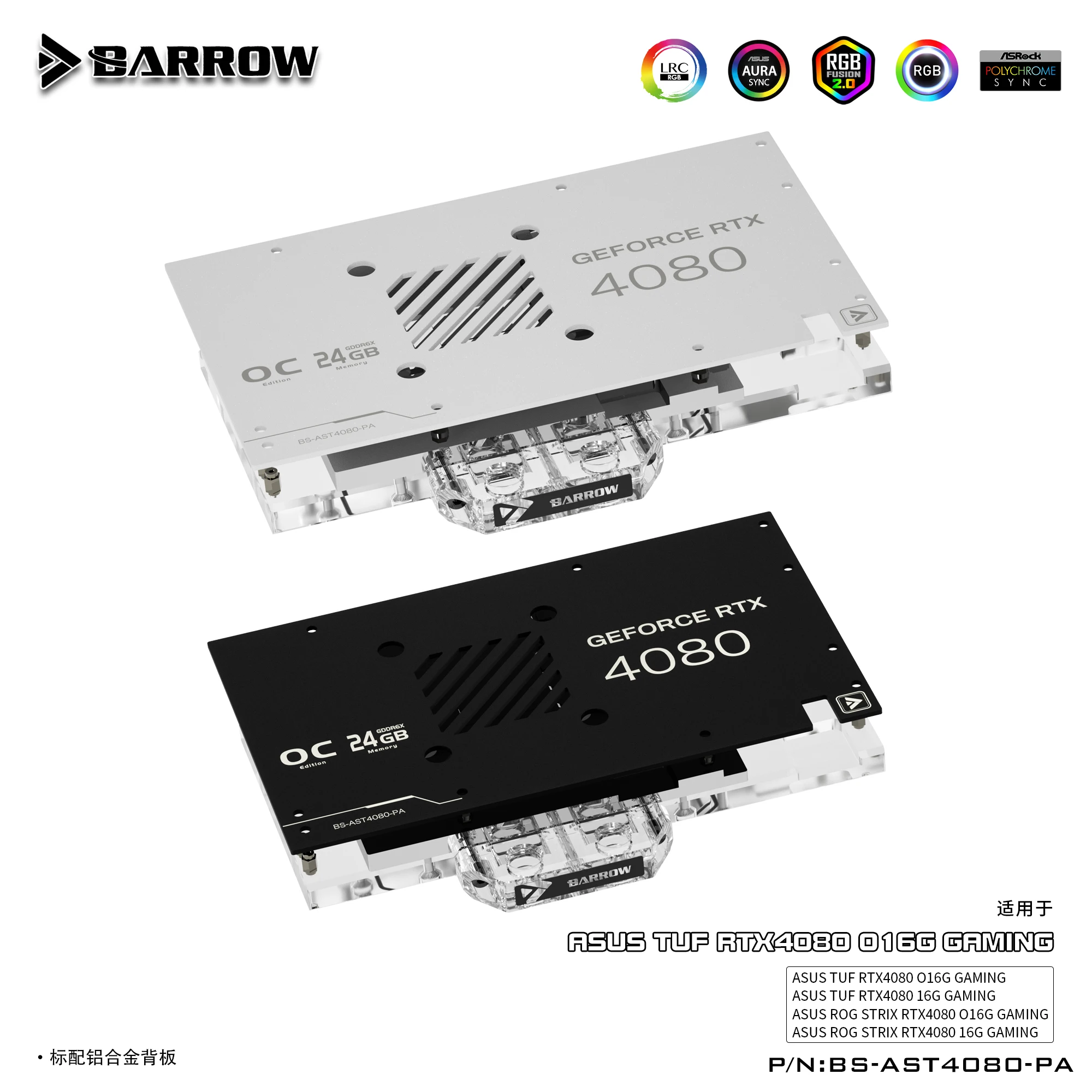 Barrow BS-AST4080-PA,4080 GPU  - đánh giá và giá Rtx 4090 Water Block