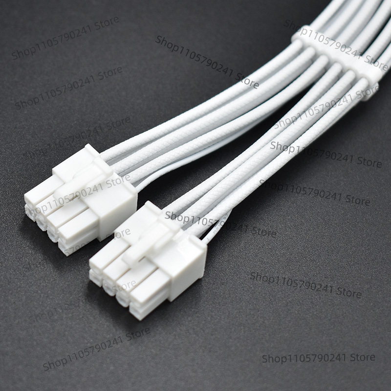 White 16AWG Braided Pattern Ca - đánh giá và giá Dual 8Pin To 16Pin 12Vhpwr Cable