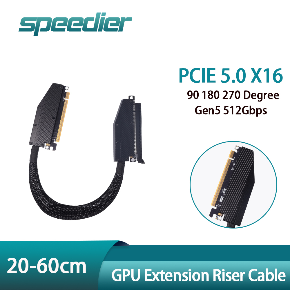 PCIE 5.0 X16 GPU Extension Ris - đánh giá và giá Pcie 5.0 Gpu Riser Cable